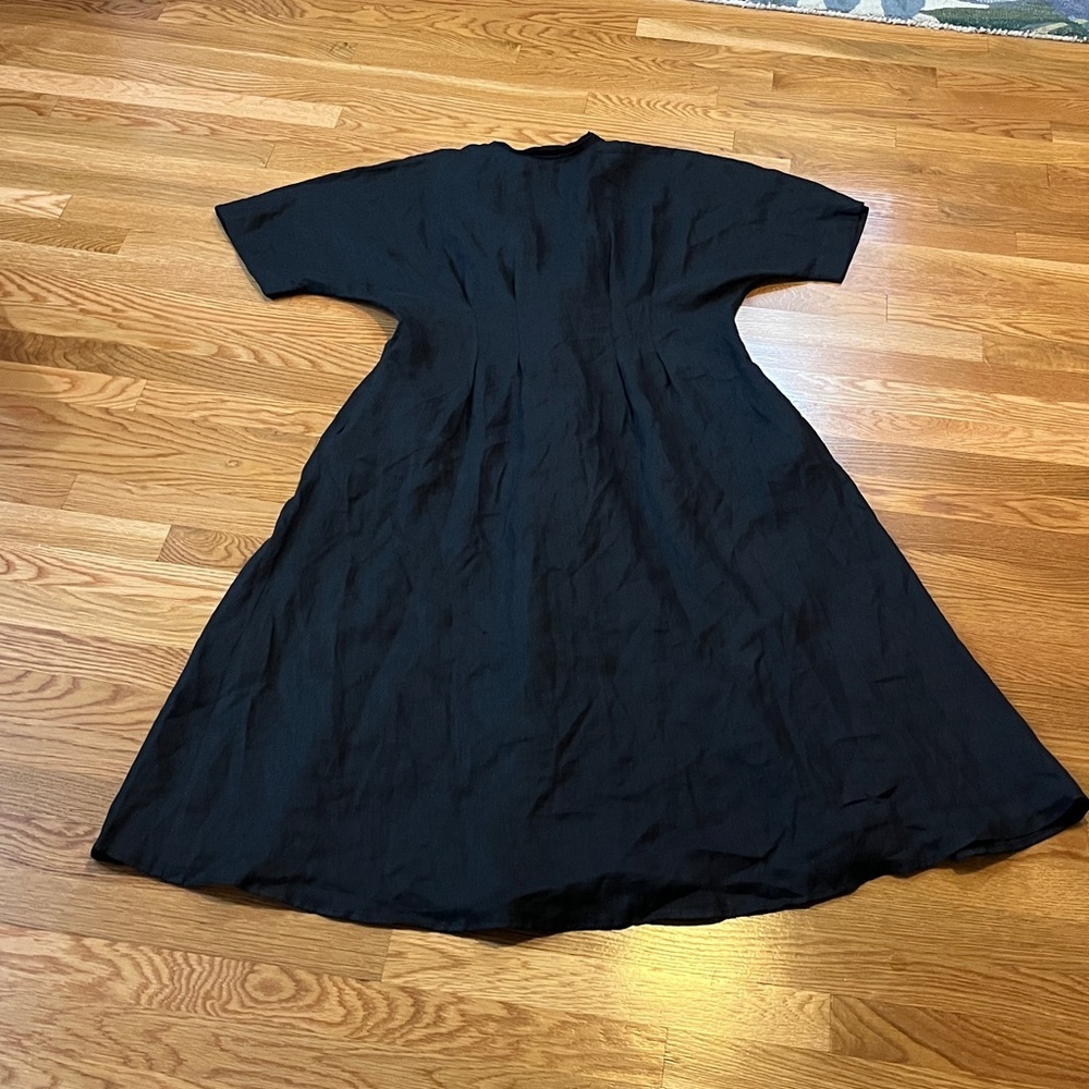 Anthropologie x Exquise Tobie Linen Midi Shirt Dress Size 1X NWT - Picture 14 of 16